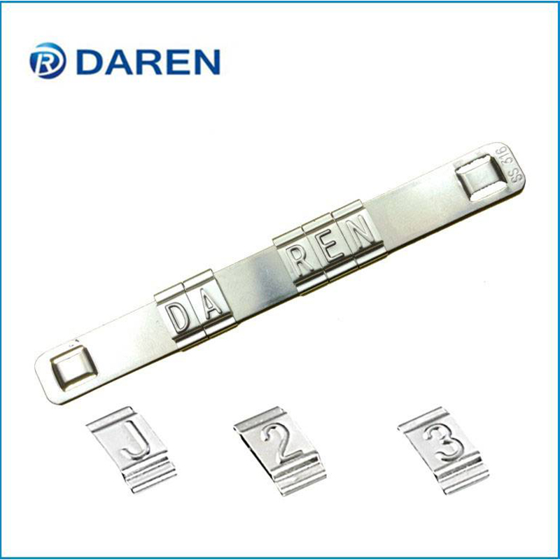 Stainless Steel Easy Read Cable Markers