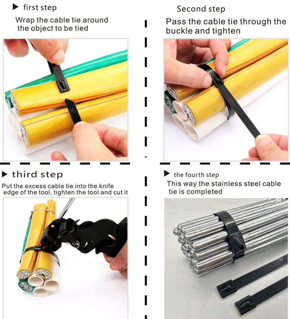 Ties-Ball-Lock Fully Polyester Coated Ties